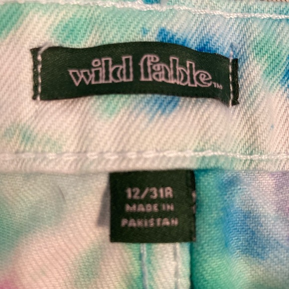 Wild fable tie dye size 12 shorts - Picture 3 of 9